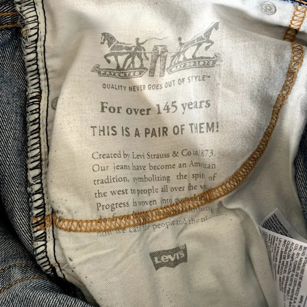 Levi's Mom Shorts in Medium Blue Wash‎